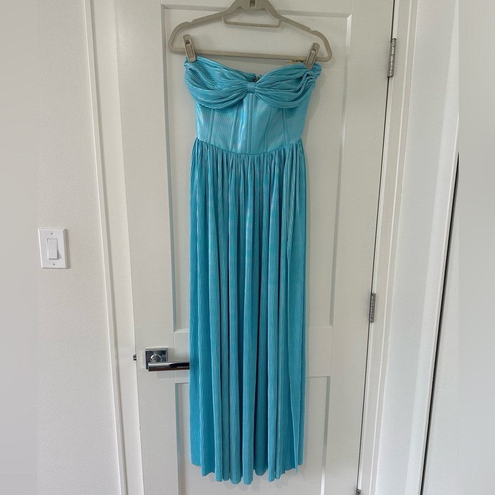 Bronx and Banco Florence Dress Light Blue - Picture 4 of 6